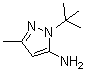 结构式 CAS# 141459-53-2, 1-叔丁基-3-甲基-1H-吡唑-5-胺