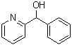 结构式 CAS# 14159-57-0, alpha-苯基-2-吡啶甲醇