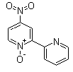 结构式 CAS# 14163-00-9, 4-硝基-2,2'-联吡啶-1-氧化物