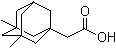 structure of CAS# 14202-14-3, 3,5-Dimethyl-1-adamantaneacetic acid