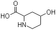 structure of CAS# 14228-16-1, 4-Hydroxypipecolic acid;4-Hydroxy-2-piperidinecarboxylic acid