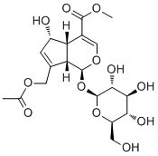 结构式 CAS# 14260-99-2, 交让木苷