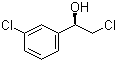 结构式 CAS# 142763-10-8, (R)-2-氯-1-(3-氯苯基)乙醇