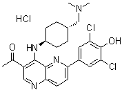 结构式 CAS# 1431698-10-0, OTSSP 167 盐酸盐