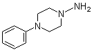 structure of CAS# 14340-32-0, 1-Amino-4-phenylpiperazine;(4-Phenylpiperazin-1-yl)amine; 4-Phenyl-1-piperazinamine