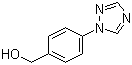 结构式 CAS# 143426-50-0, 4-(1H-1,2,4-三唑-1-基)苄醇