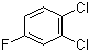 结构式 CAS# 1435-49-0, 1,2-二氯-4-氟苯; 3,4-二氯氟苯