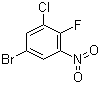 结构式 CAS# 1435806-75-9, 5-溴-3-氯-2-氟硝基苯