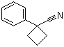 1-Phenylcyclobutanecarbonitrile molecular structure (CAS 14377-68-5)