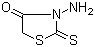 structure of CAS# 1438-16-0, N-Aminorhodanine