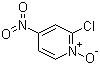 结构式 CAS# 14432-16-7, 2-氯-4-硝基吡啶 N-氧化物