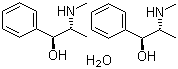 结构式 CAS# 144429-10-7, (1S,2R)-(+)-半水麻黄碱