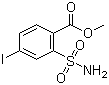 结构式 CAS# 144550-79-8, 碘甲磺胺; 2-甲氧羰基-5-碘苯磺酰胺