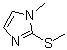 1-Methyl-2-(methylthio)imidazole molecular structure (CAS 14486-52-3)