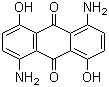 1,5-Diamino-4,8-dihydroxyanthraquinone molecular structure (CAS 145-49-3)