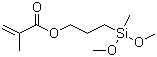3-Methacryloxypropylmethyldimethoxysilane molecular structure (CAS 14513-34-9)