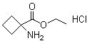 1-Aminocyclobutane-1-carboxylic acid ethyl ester hydrochloride molecular structure (CAS 145143-60-8)