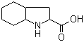 结构式 CAS# 145438-94-4, (2S,3aR,7aS)-1H-八氢吲哚-2-羧酸