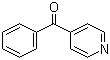 结构式 CAS# 14548-46-0, 4-苯甲酰吡啶