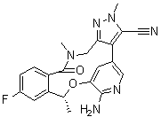PF 06463922 molecular structure (CAS 1454846-35-5)