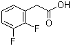 2,3-Difluorophenylacetic acid molecular structure (CAS 145689-41-4)