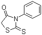 structure of CAS# 1457-46-1, N-Phenylrhodanine;3-Phenyl-2-thioxo-1,3-thiazolidin-4-one
