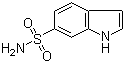 结构式 CAS# 145951-26-4, 6-吲哚磺酰胺