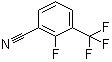 结构式 CAS# 146070-35-1, 2-氟-3-(三氟甲基)苯腈