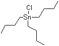 structure of CAS# 1461-22-9, Chlorotributyltin;Tributyltin chloride; Tri-n-butyltin chloride; Tributylchlorostannane; TBTC