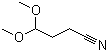 structure of CAS# 14618-78-1, 4,4-Dimethoxybutyronitrile;3-Cyanopropanal dimethyl acetal; 3-Cyanopropionaldehyde dimethyl acetal; 4,4-Dimethoxybutanenitrile; 1,1-Dimethoxy-3-cyanopropane