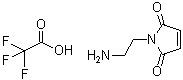 结构式 CAS# 146474-00-2, N-(2-氨基乙基)马来酰亚胺三氟乙酸盐