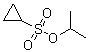 structure of CAS# 146475-51-6, Isopropyl cyclopropanesulfonate