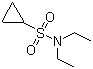 N,N-二乙基环丙烷磺酰胺分子结构 (CAS 146475-53-8)