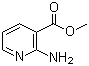 结构式 CAS# 14667-47-1, 2-氨基烟酸甲酯; 2-氨基吡啶-3-甲酸甲酯