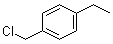 structure of CAS# 1467-05-6, 1-Chloromethyl-4-ethylbenzene;4-(Chloromethyl)-1-ethylbenzene; 4-Ethylbenzyl chloride; p-Chloromethylethylbenzene