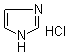 structure of CAS# 1467-16-9, Imidazole hydrochloride;1H-Imidazole monohydrochloride; 1H-Imidazole hydrochloride; Imidazolium chloride