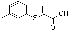 6-Methylbenzo[b]thiophene-2-carboxylic acid molecular structure (CAS 1467-86-3)