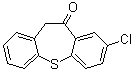 结构式 CAS# 1469-28-9, 2-氯-10,11-二氢二苯并[b,f]硫杂卓-11-酮