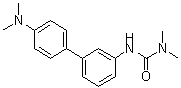 structure of CAS# 1469924-27-3, N'-[4'-(Dimethylamino)[1,1'-biphenyl]-3-yl]-N,N-dimethylurea