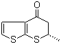structure of CAS# 147086-79-1, (6S)-5,6-Dihydro-6-methyl-4H-thieno[2,3-b]thiopyran-4-one
