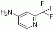 4-Amino-2-trifluoromethylpyridine molecular structure (CAS 147149-98-2)