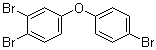 structure of CAS# 147217-81-0, 3,4,4'-Tribromodiphenyl ether;1,2-Dibromo-4-(4-bromophenoxy)benzene; BDE 37; PBDE 37