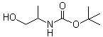 structure of CAS# 147252-84-4, (2-Hydroxy-1-methylethyl)carbamic acid tert-butyl ester