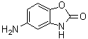 structure of CAS# 14733-77-8, 5-Aminobenzoxazolin-2-one;5-Aminobenzo[d]oxazol-2(3H)-one; 5-Aminobenzoxazolone; 5-Aminobenzoxazolone; NSC 24965