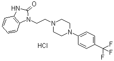 structure of CAS# 147359-76-0, Flibanserin hydrochloride