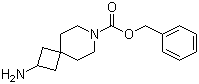 structure of CAS# 147611-02-7, 7-Benzyloxycarbonyl-2-amino-7-azaspiro[3.5]nonane;2-Amino-7-azaspiro[3.5]nonane-7-carboxylic acid phenylmethyl ester