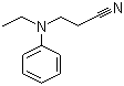 N-乙基-N-氰乙基苯胺分子结构 (CAS 148-87-8)