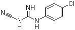 1-(4-Chlorophenyl)-3-cyanoguanidine molecular structure (CAS 1482-62-8)