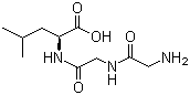 结构式 CAS# 14857-82-0, 甘氨酰-甘氨酰-L-亮氨酸