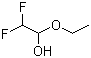 结构式 CAS# 148992-43-2, 1-乙氧基-2,2-二氟乙醇; 二氟乙醛缩半乙醇